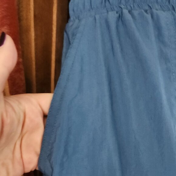 Cinq A Sept Nitsan parachute light blue pants Sz M 5 pockets - Picture 6 of 13